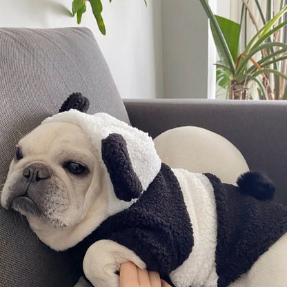 Cute Panda Dog Onesie | Comfortable Winter Jumpsuit for Winters
