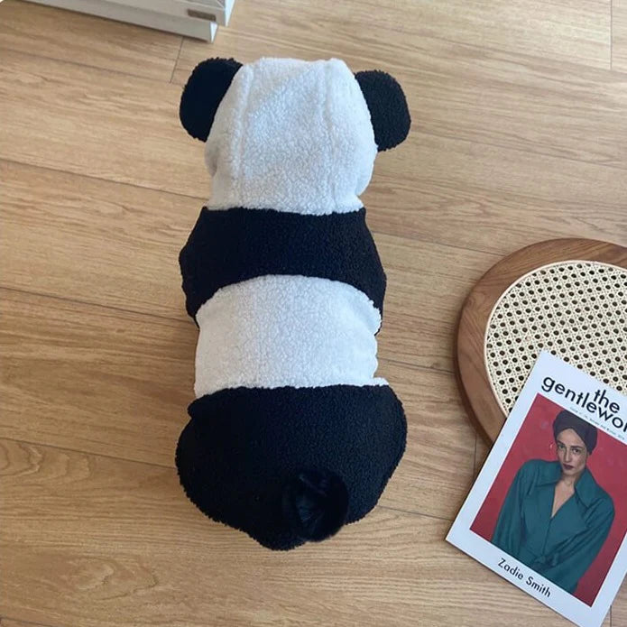 Cute Panda Dog Onesie | Comfortable Winter Jumpsuit for Winters