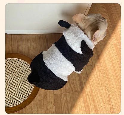 Cute Panda Dog Onesie | Comfortable Winter Jumpsuit for Winters