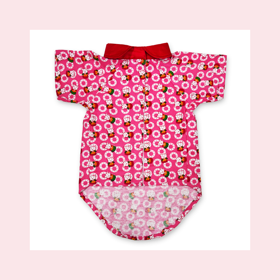 Cute Pink Winter Dog Shirt – Warm, Soft & Daily Wear Comfort