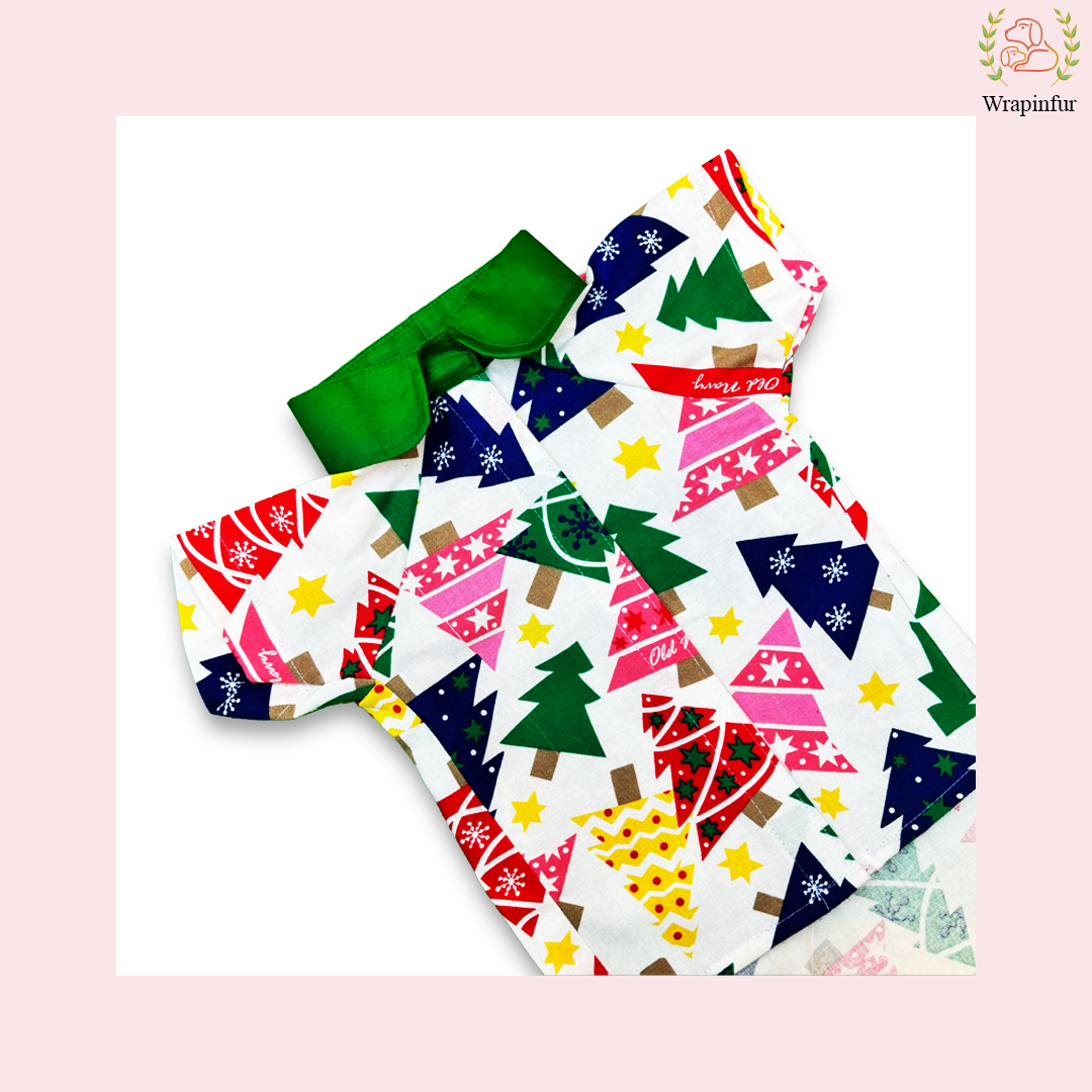 Cute White Winter Dog Shirt – Warm, Soft & Daily Wear Comfort