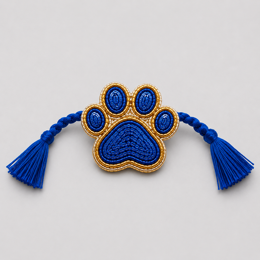 Dog Blue Paw Rakhi for Pets