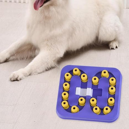 Dog Puzzle Slow Feeder Toy with Food Dispenser