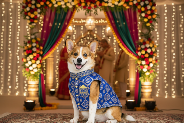Dog Sherwani for Wedding