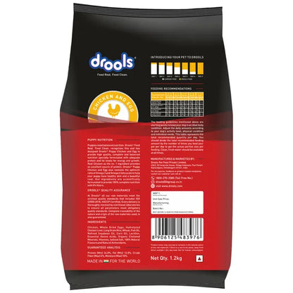 Drools Chicken & Egg Dry Food for Puppies