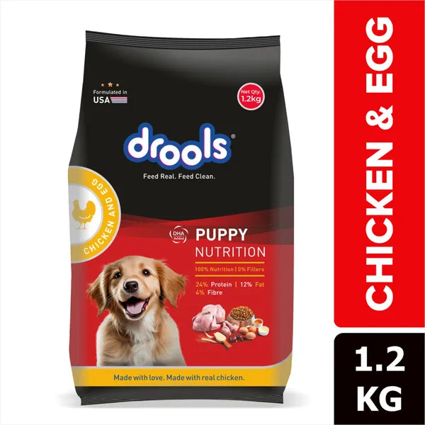 Drools Chicken & Egg Dry Food for Puppies