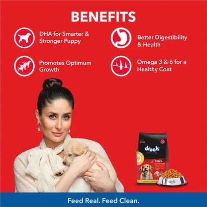 Drools Chicken & Egg Dry Food for Puppies