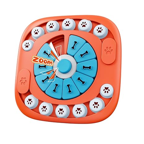 Interactive Dog Puzzle Toy Slow Feeder & Treat Dispenser