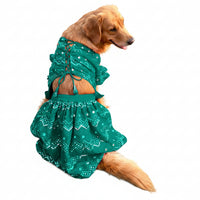 Green Lehenga Choli Dog Bridal Dress for Weddings – Premium Princess Wear