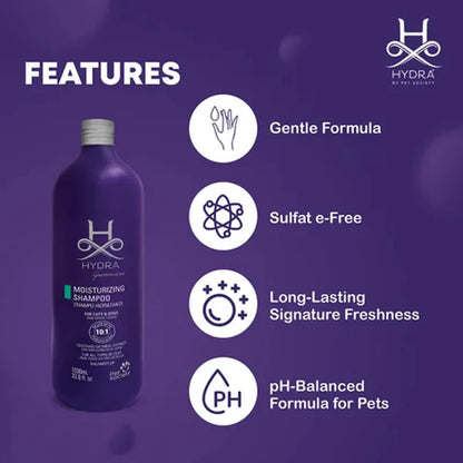 Hydra Extra Soft Face & Body Shampoo for Dogs & Cats 1L