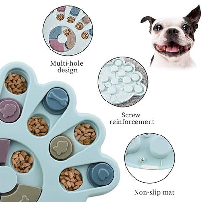 Interactive Dog Food Puzzle Toy Slow Feeder