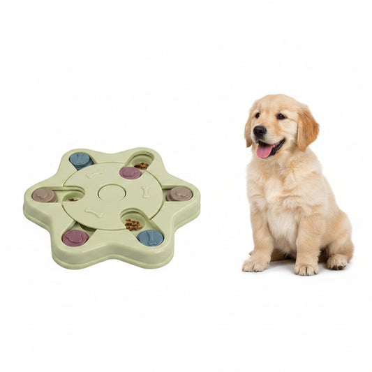 Interactive Dog Puzzle Toy Slow Feeder for IQ Training