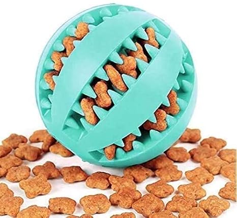 Interactive Rubber Rope Ball Dog Toy