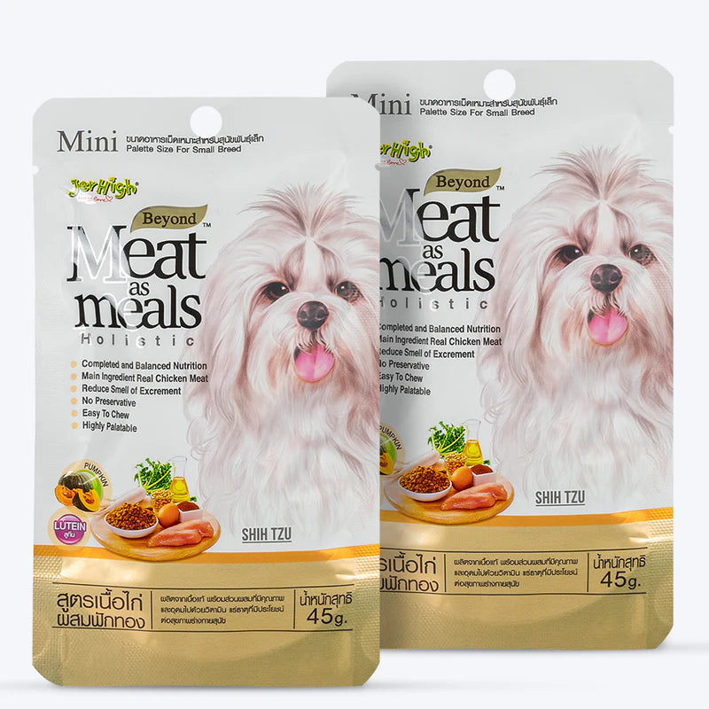 JerHigh Meat as Meals Chicken & Pumpkin Dog Food - 45g