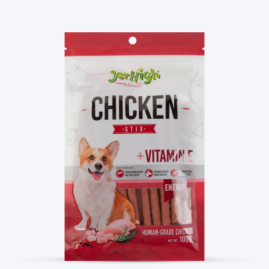 JerHigh Stix Dog Treats - 100g