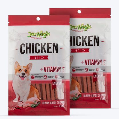 JerHigh Stix Dog Treats - 100g