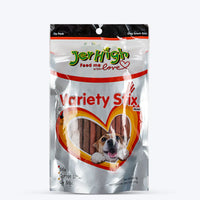 JerHigh Variety Stix Dog Treats | Chicken, Carrot & Liver Reward Sticks | 200g