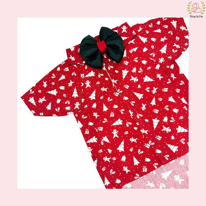 Jingle Bell Christmas Dress - Festive Holiday Wear for Dogs