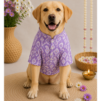 Lavender Ethnic Dog Kurta