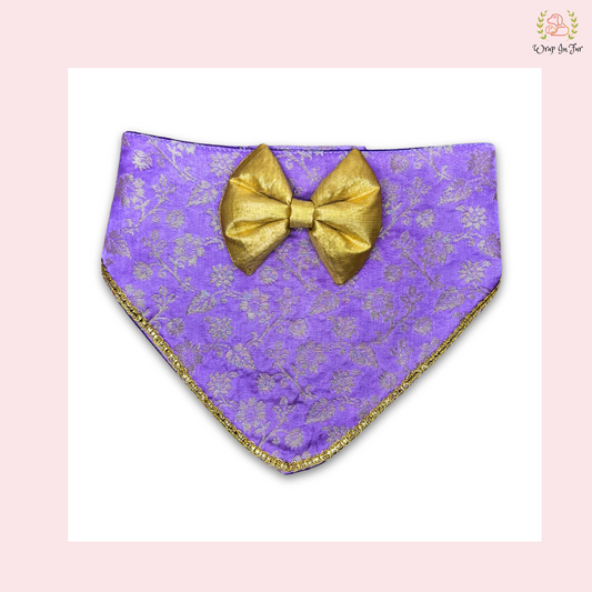 Lilac Festive Bandana