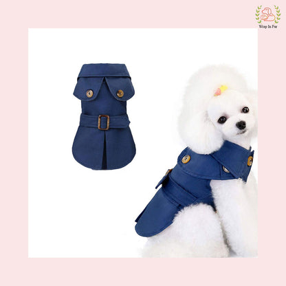 Luxury Blue Dog Winter Coat – Warm, Stylish & Premium Fit