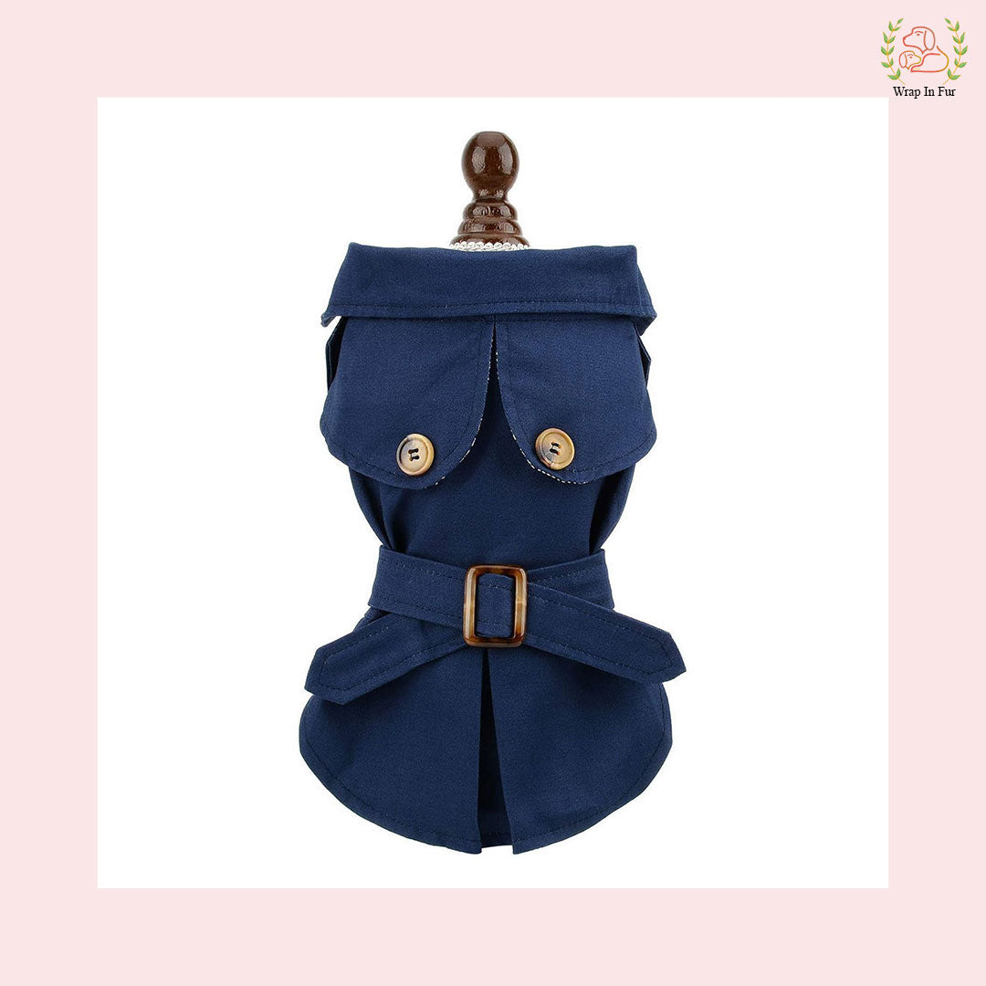 Luxury Blue Dog Winter Coat – Warm, Stylish & Premium Fit