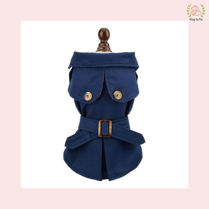 Luxury Blue Dog Winter Coat – Warm, Stylish & Premium Fit