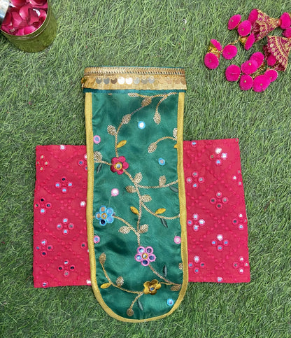 Luxury Dog Wedding Dress – Rose Bridal Lehenga Choli