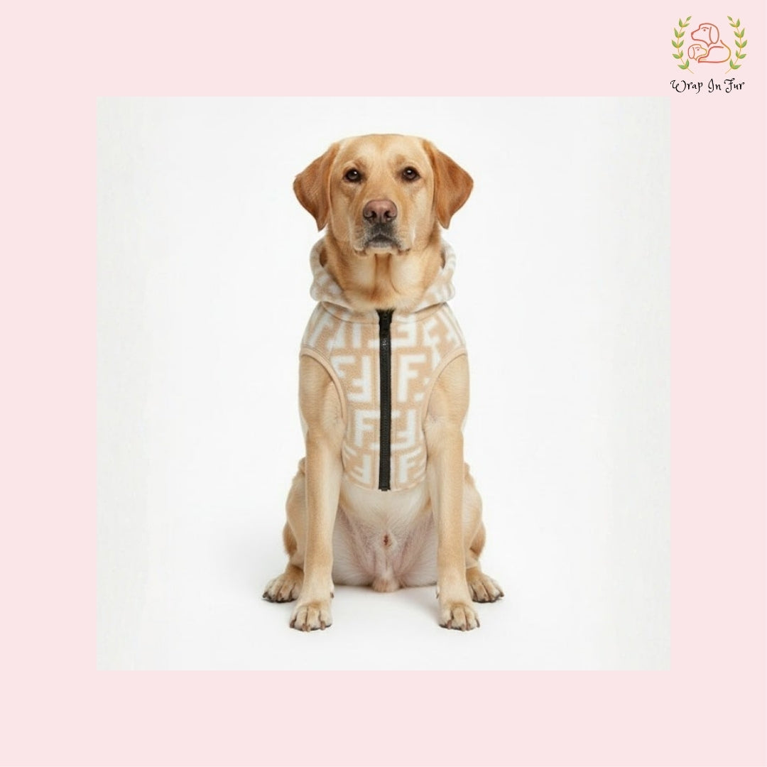 Luxury Fleece Dog Winter Hoodie – Cozy Warm Jacket for Pets