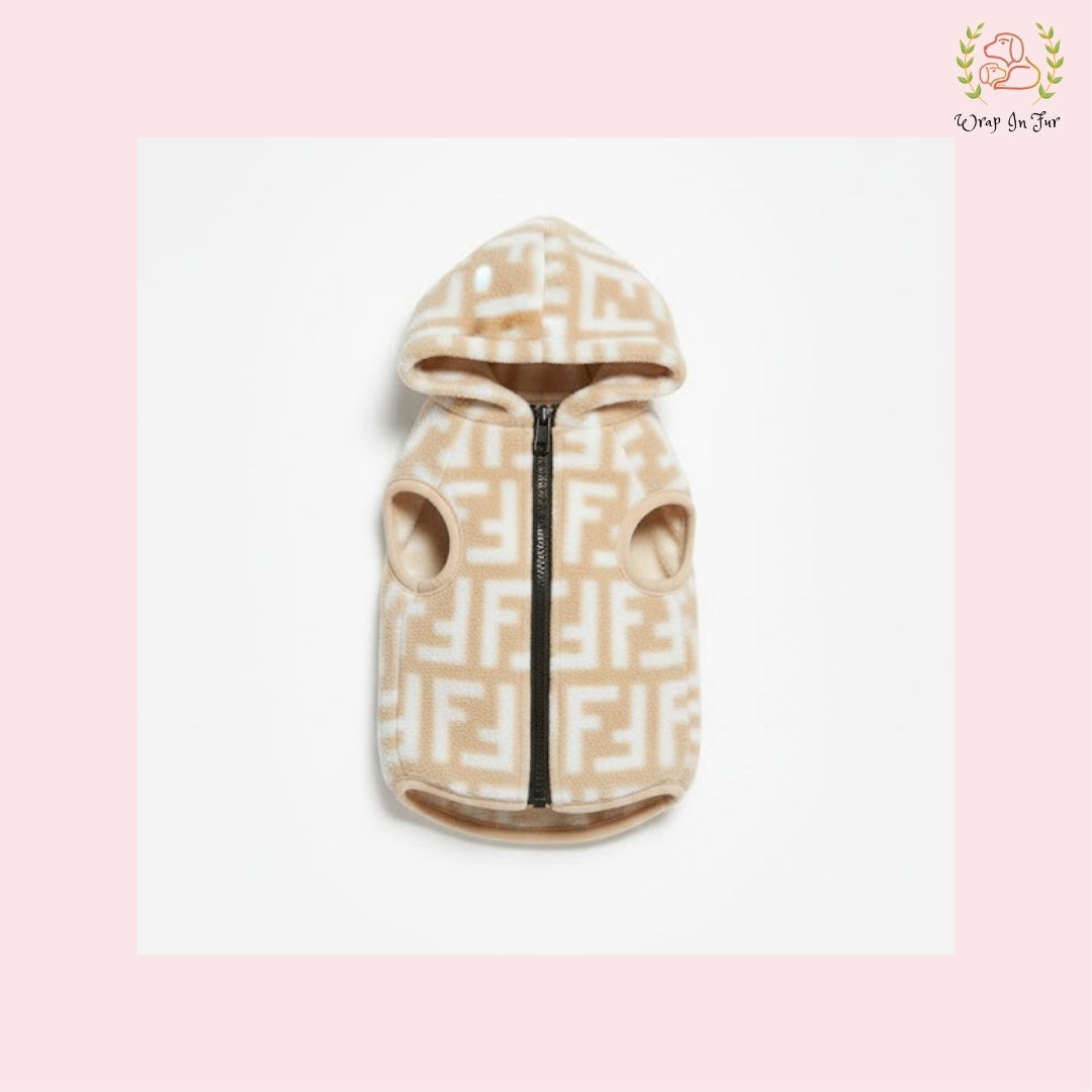 Luxury Fleece Dog Winter Hoodie – Cozy Warm Jacket for Pets