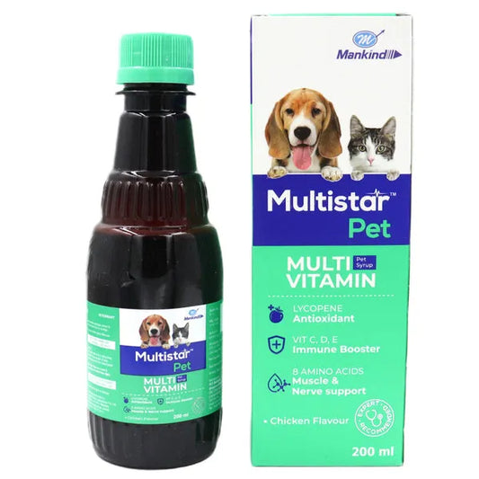 Multistar Pet Syrup for Dogs & Cats
