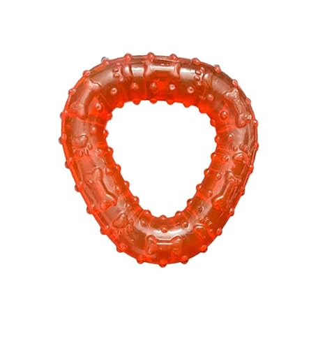 Natural Rubber Triangle Dog Chew Toy for Puppies & Dogs