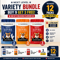 Next Level Variety Soft Chew Bundle for Dogs | Buy 9 Get 3 FREE