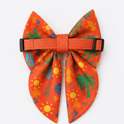 Palm Breeze Dog Bow Collar