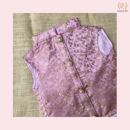 Pastel Purple Dog Sherwani