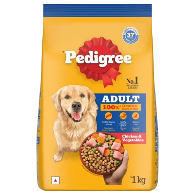 Pedigree Adult Chicken & Vegetables Dry Dog Food