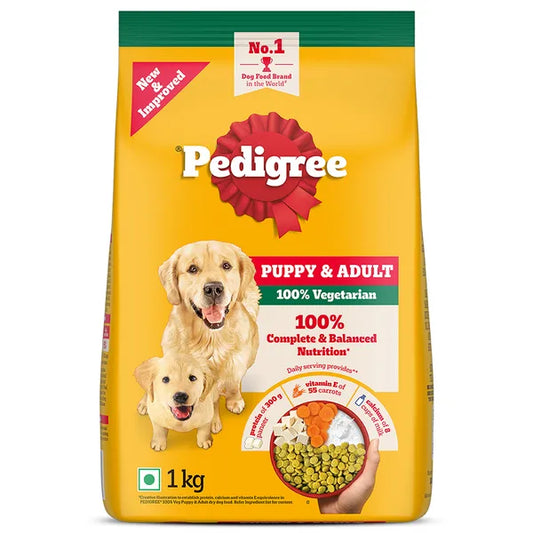 Pedigree Adult & Puppy 100% Vegetarian Dog Dry Food