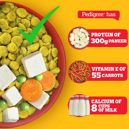 Pedigree Adult & Puppy 100% Vegetarian Dog Dry Food