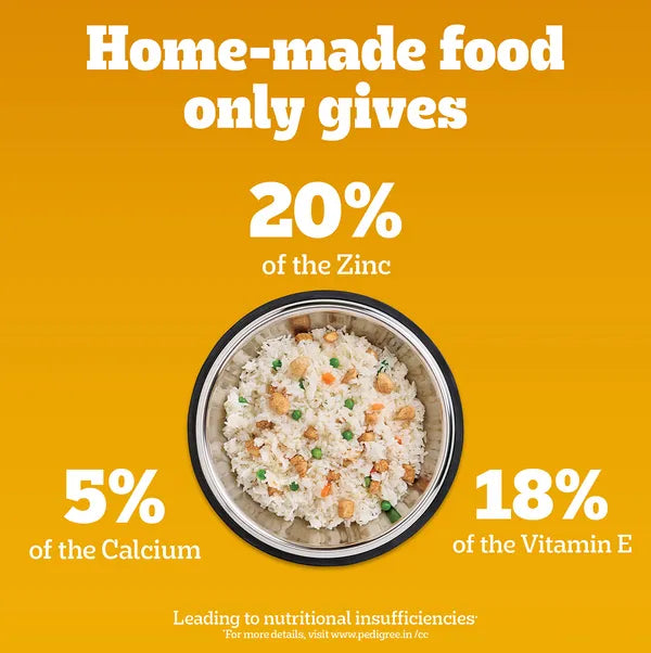 Pedigree Adult & Puppy 100% Vegetarian Dog Dry Food