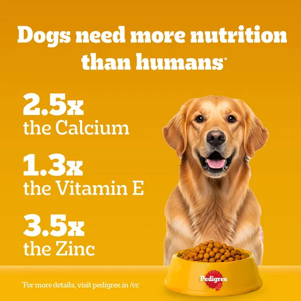 Pedigree Adult & Puppy 100% Vegetarian Dog Dry Food