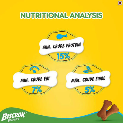 Pedigree Biscrok Chicken Flavour Dog Biscuits - 900g