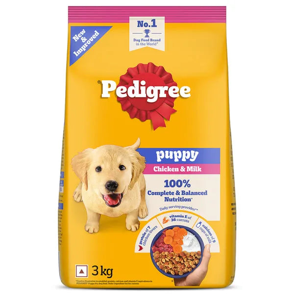 Pedigree Chicken & Milk Puppy Dry Food for Dogs