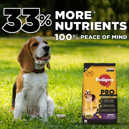 Pedigree PRO Adult Small Breed Dry Dog Food