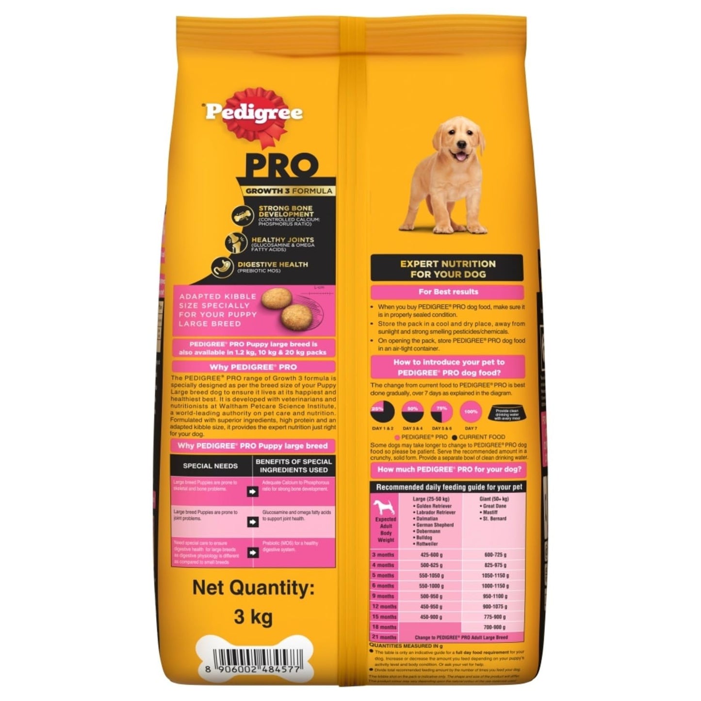 Pedigree PRO Large Breed Puppy Dog Dry Food