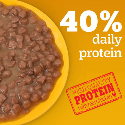 Pedigree Puppy Chicken & Liver Chunks in Gravy Wet Dog Food - 130g