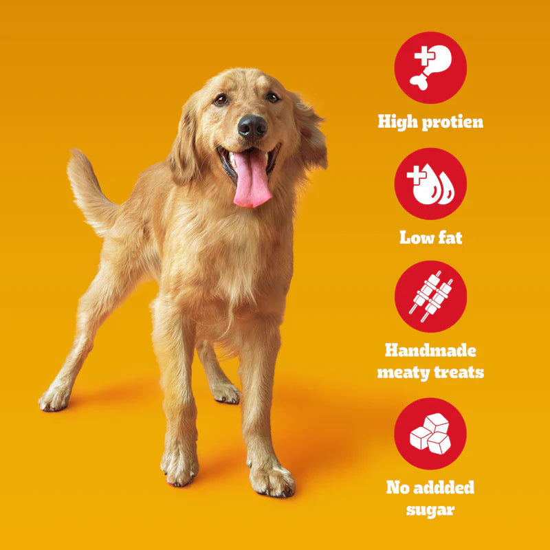 Pedigree Ranchos Super Bones Chicken & Milky Dog Treat - 70g
