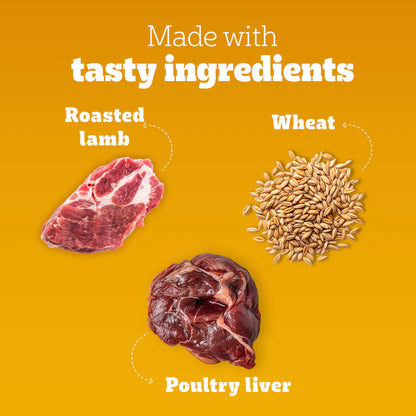 Pedigree Tasty Jerky Roasted Lamb Dog Treat - 70g