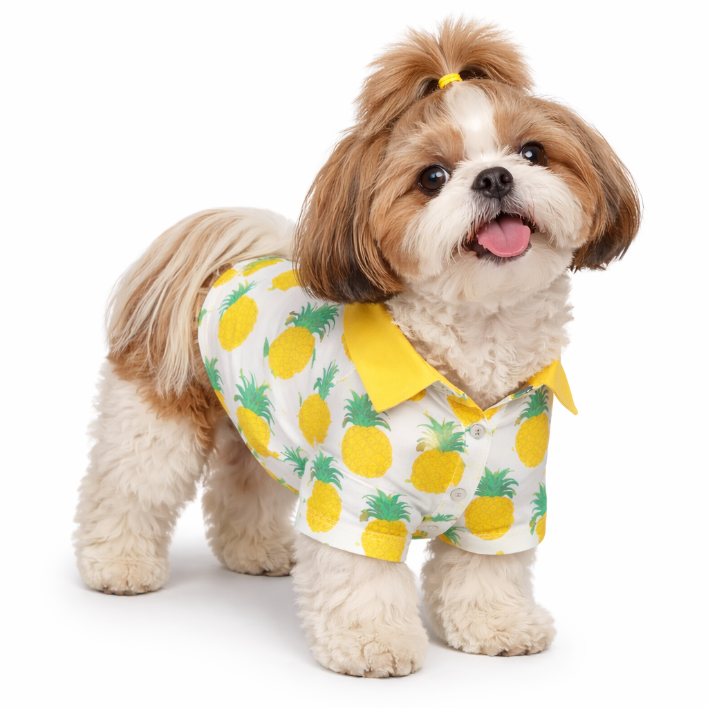 Pineapple Dog Shirt