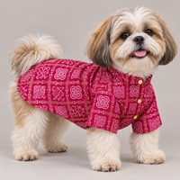 Pink Ethnic Dog Kurta