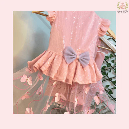 Pink Fairy dog Gown